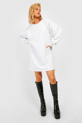 Womens Basic Oversized Sweatshirt Dress - - S - boohoo - Modalova