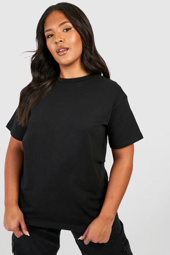 Womens Plus Crew Neck Basic Cotton T-shirt - - 22 - boohoo - Modalova