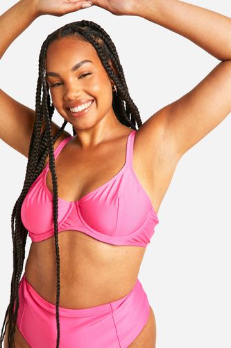 Womens Plus Essentials Underwired Bikini Top - - 20 - boohoo - Modalova