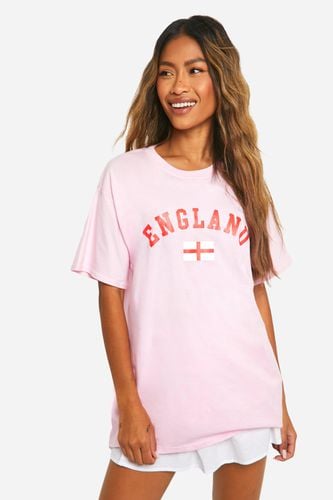 Womens England Oversized T-shirt - - L - boohoo - Modalova