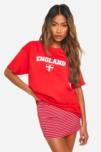 Womens England Oversized T-shirt - - S - boohoo - Modalova