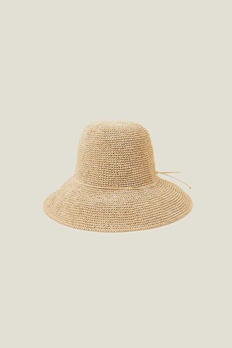 Womens Straw Bucket Hat - - One Size - Accessorize - Modalova