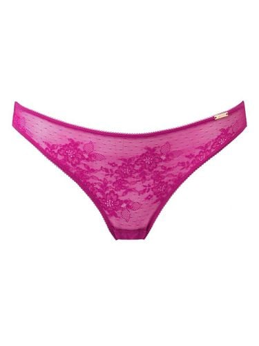 Womens Glossies Lace Brief - Fuchsia - - XL - Gossard - Modalova