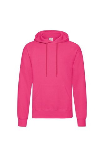 Hooded Sweatshirt Hoodie - Pink - M - Fruit of the Loom - Modalova