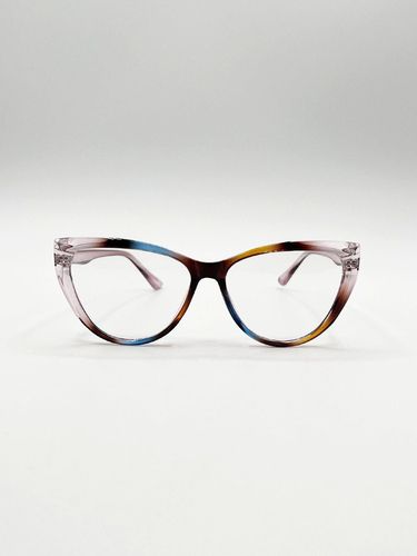 Womens Tonal Clear Lens Glasses - - One Size - SVNX - Modalova