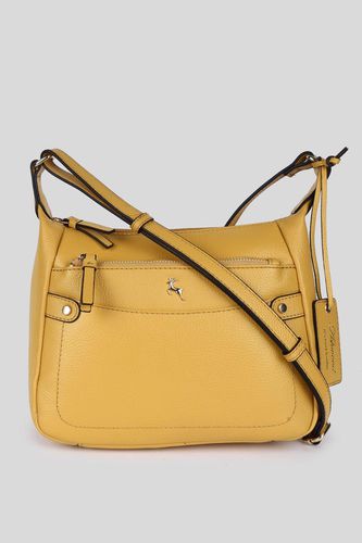 Womens 'Classico Napoli' Real Leather Top Zip Crossbody Bag - - One Size - Ashwood Leather - Modalova