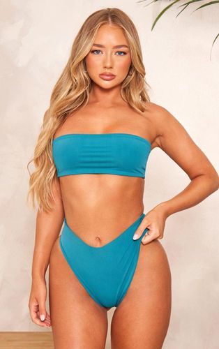 Womens Emerald Bandeau Bikini Top - 4 - NastyGal UK (+IE) - Modalova