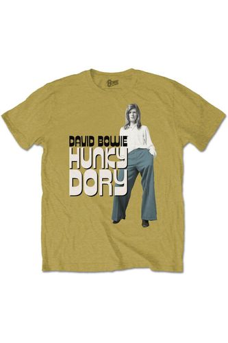 Hunky Dory 2 T-Shirt - Yellow - S - David Bowie - Modalova