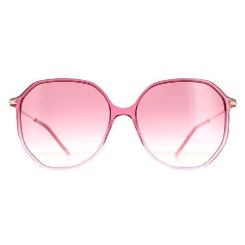 Womens Square Shade Burgundy Pink Gradient BOSS 1329/S - - One Size - NastyGal UK (+IE) - Modalova
