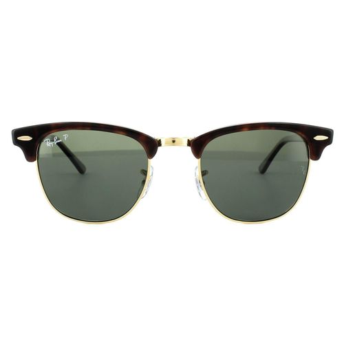 Round Havana Green Polarized Sunglasses - One Size - Ray-Ban - Modalova