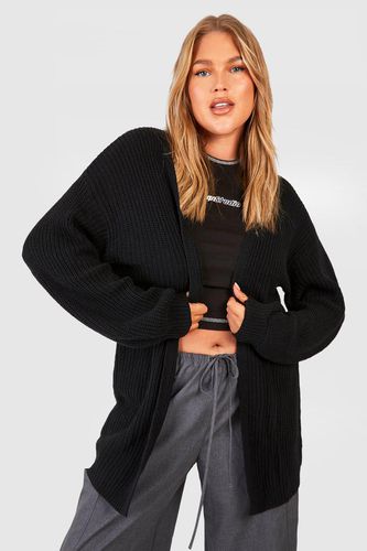 Womens Plus Balloon Sleeve Boyfriend Cardigan - - 24-26 - boohoo - Modalova