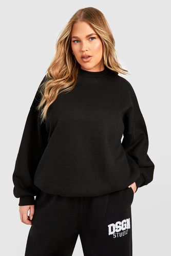 Womens Plus Basic Oversized Sweatshirt - - 20 - boohoo - Modalova