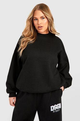 Womens Plus Basic Oversized Sweatshirt - - 24 - boohoo - Modalova