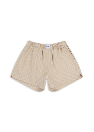 Striped Cotton Shorts - Axel Arigato - Modalova