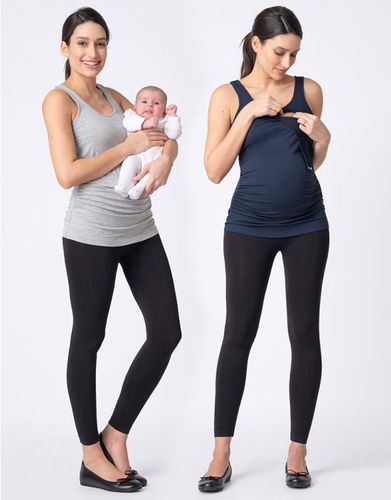 Twin Pack Maternity & Nursing Vest Tops - & - Seraphine - Modalova