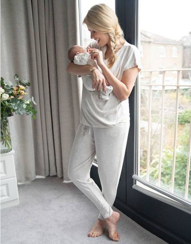 Piece Short Sleeve Maternity & Nursing Loungewear - Seraphine - Modalova