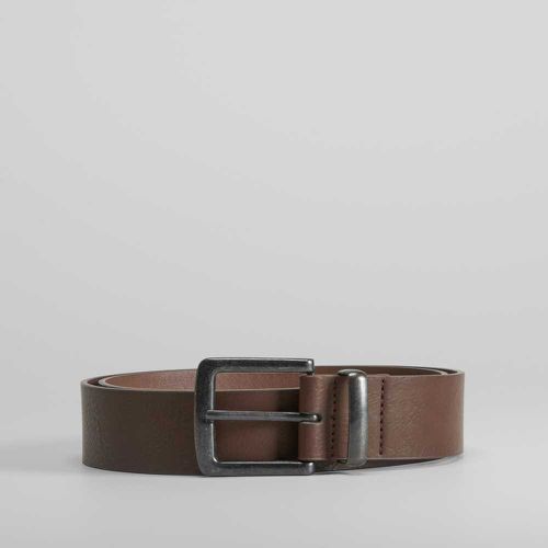 Cinturón marrón hebilla plateada MR HANSEN - Color: - Mr. Hansen - Modalova