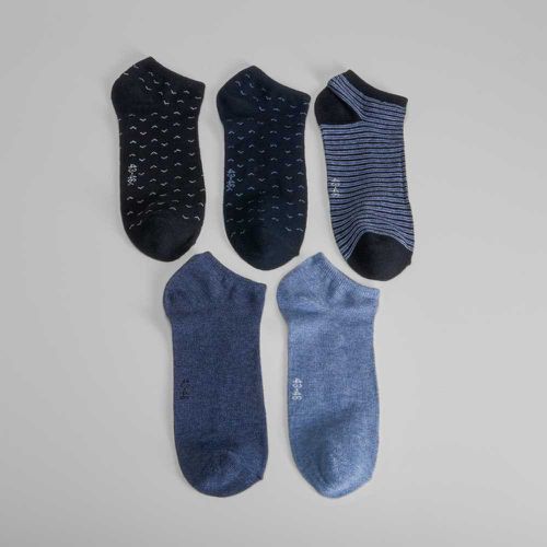 Pack x5 calcetines cortos mix hombre - Color: - Merkal - Modalova