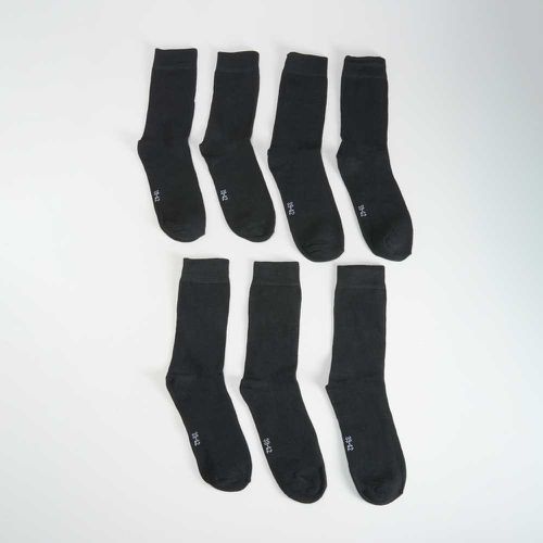 Pack x7 calcetines media caña básico fino MKL - Color: - Merkal - Modalova