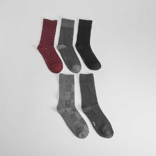 Pack x5 calcetines estampado colores hombre - Color: - Merkal - Modalova