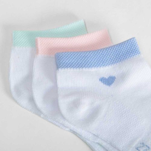 Pack 3x calcetines tobilleros basic niños - Color: - Merkal - Modalova