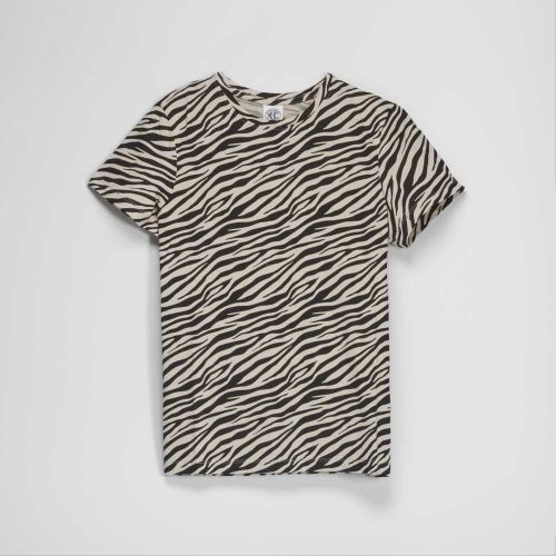 Camiseta manga corta mujer cebra - Color: - NYC - Modalova