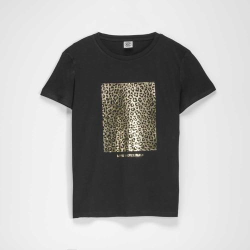 Camiseta manga corta leopardo mujer - Color: - NYC - Modalova
