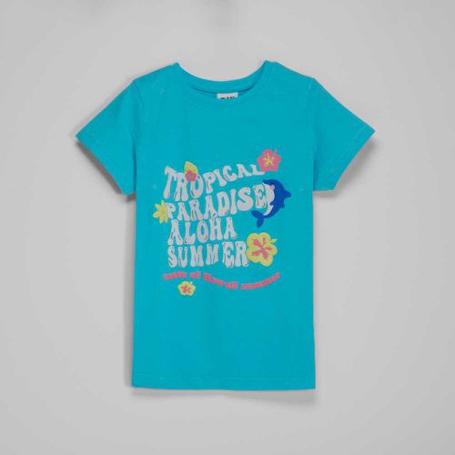 Camiseta tropical niña - Color: - Oh girl! - Modalova