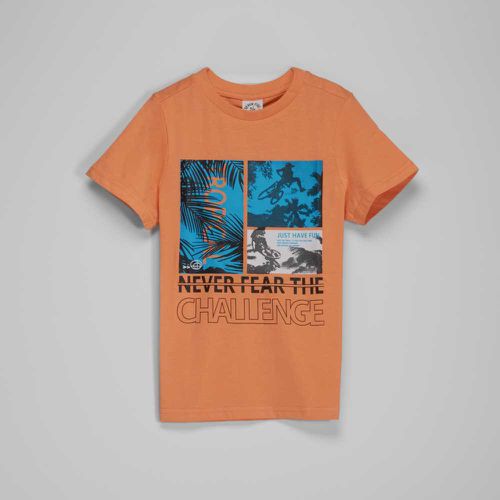 Camiseta manga corta tropical niño - Color: - Seven Five - Modalova