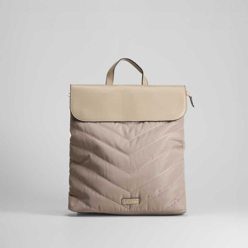 Mochila pespuntes beige - Color: - Senda Road - Modalova