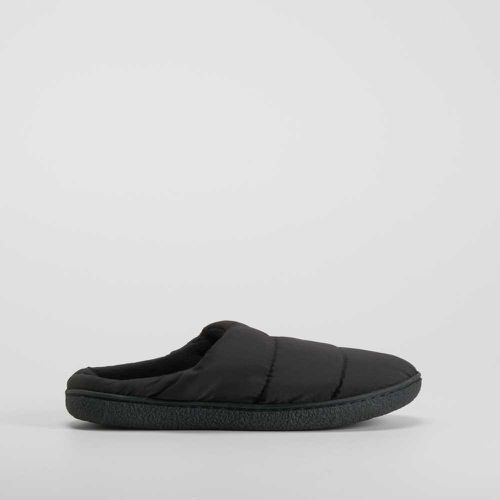 Zapatilla negra con forro cálido - Talla: 37/38 - Achuchonas - Modalova