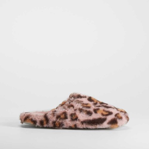 Zapatilla casa pelo leopardo - Talla: 38 - Olyne - Modalova
