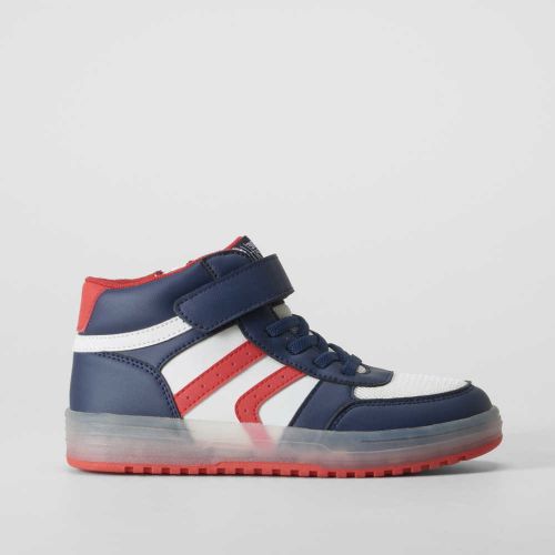 Deportiva alta casual marino - Talla: 26 - Seven Five - Modalova