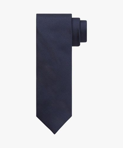 Marineblaue Oxford-Seidenkrawatte Herren - Profuomo - Modalova