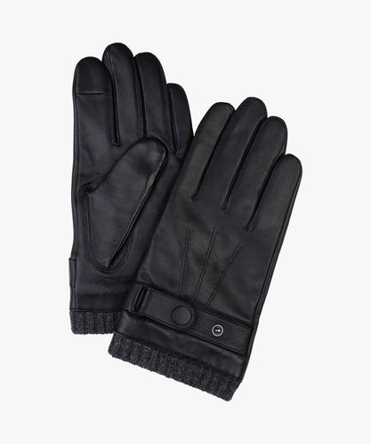 Schwarze Handschuhe aus Leder Herren - Profuomo - Modalova