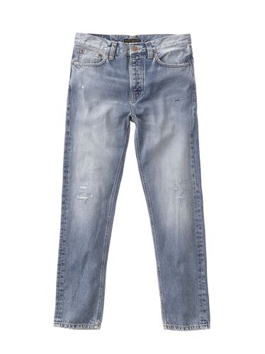 Steady Eddie II Favorite Worn Mid Waist Regular Tapered Fit Men's Organic Jeans W31/L32 Sustainable Denim - Nudie Jeans - Modalova