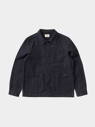 Barney Worker Jacket Navy Men's Organic Jackets X Small Sustainable Clothing - Nudie Jeans - Modalova