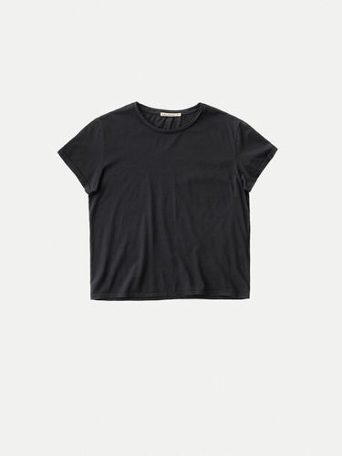 Lisa Tee Antracite Women's Organic T-shirts X Small Sustainable Clothing - Nudie Jeans - Modalova