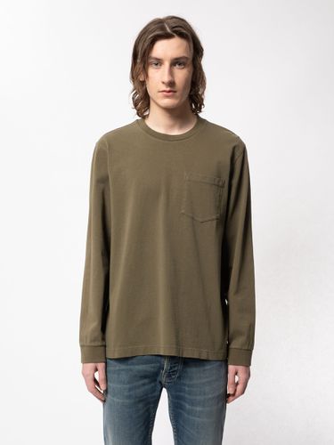 Rudi Heavy Pocket Tee Army Men's Organic T-shirts X Small Sustainable Clothing - Nudie Jeans - Modalova