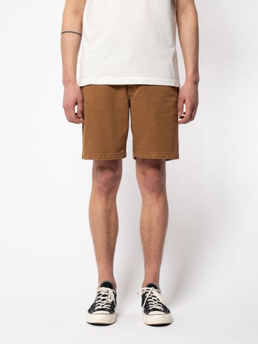 Luke Worker Shorts Rigid Twill Hazel Men's Organic Twill Shorts W27 Sustainable Clothing - Nudie Jeans - Modalova