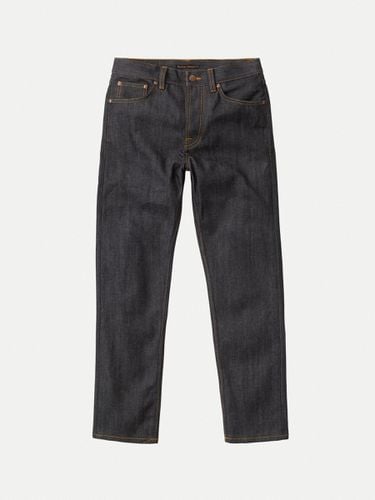 Steady Eddie II Dry Gene Mid Waist Regular Tapered Fit Men's Organic Jeans W24/L28 Sustainable Denim - Nudie Jeans - Modalova