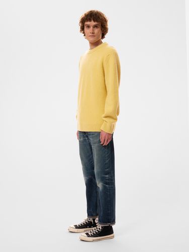 August Rib Wool Sweater Citra Men's Organic Knits Medium Sustainable Clothing - Nudie Jeans - Modalova