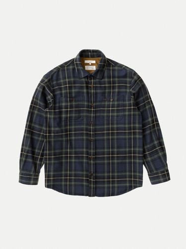 Filip Flannel Men's Organic Shirts X Small Sustainable Clothing - Nudie Jeans - Modalova