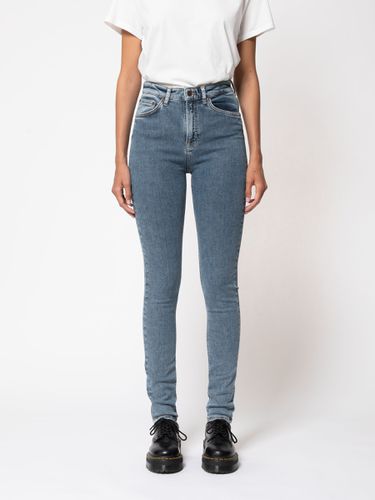 Hightop Tilde Light Stonewash High Waist Tight Fit Women's Organic Jeans W27/L30 Sustainable Denim - Nudie Jeans - Modalova