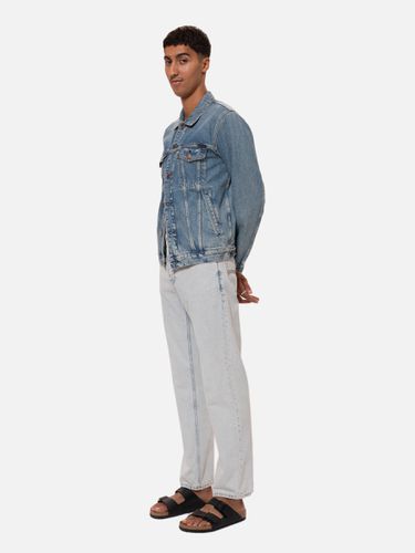 Rad Rufus Pale High Waist Regular Straight Fit Men's Organic Jeans W24/L28 Sustainable Denim - Nudie Jeans - Modalova