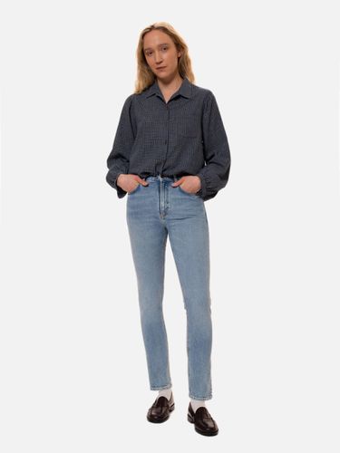 Mellow Mae Bluebird Slim Fit Mid Waist Straight Fit Women's Organic Jeans W25/L28 Sustainable Denim - Nudie Jeans - Modalova