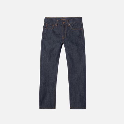 Gritty Jackson Dry Old Mid Waist Regular Straight Fit Men's Organic Jeans W27/L28 Sustainable Denim - Nudie Jeans - Modalova