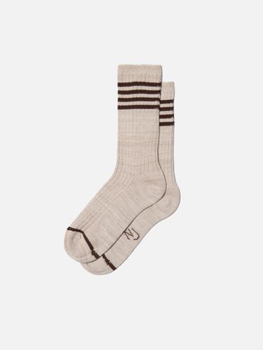 Men Tennis Socks Stripe Men's Organic One Size Sustainable Clothing - Nudie Jeans - Modalova