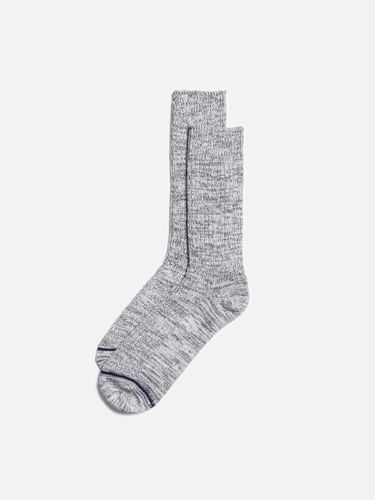 Mens Chunky Socks Greymelange Men's Organic Socks One Size Sustainable Clothing - Nudie Jeans - Modalova