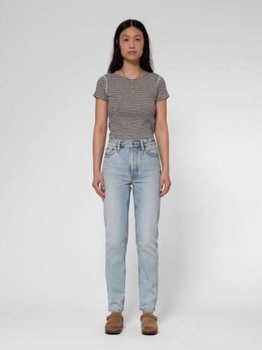 Breezy Britt Slow Days High Waist Regular Tapered Fit Women's Organic Jeans W24/L26 Sustainable Denim - Nudie Jeans - Modalova